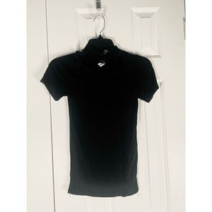 We the Free Womens Black Blouse Size XS